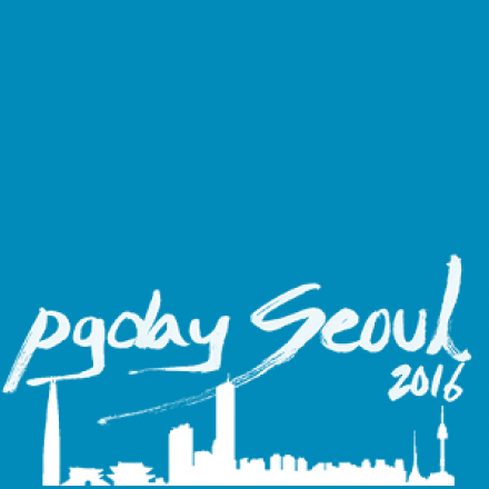 PGDay.Seoul 2016