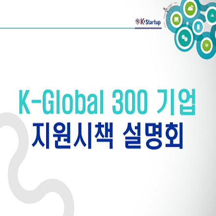 2017년 K-Global 300 기업 지원시책 설명회 개최