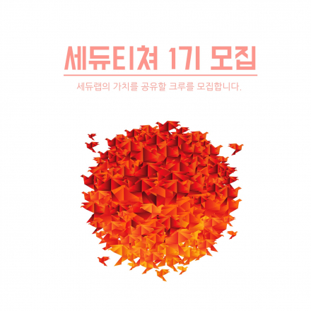 [세듀랩] 세듀티쳐 1기 모집합니다.