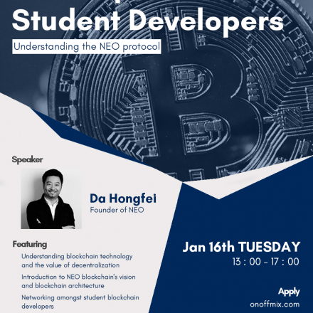 Blockchain Meetup for Student Developers with NEO