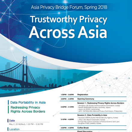 Asia Privacy Bridge Forum, Spring 2018
