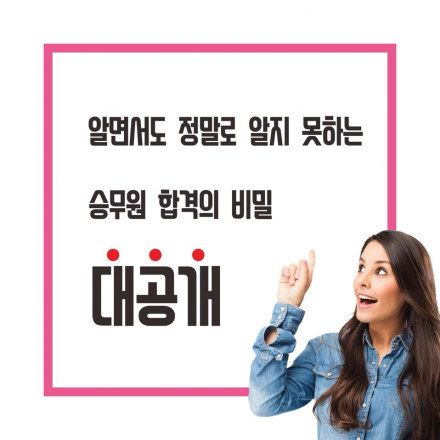 [유쾌한 승무원 저자의 북콘서트]승무원 면접 대비 특강