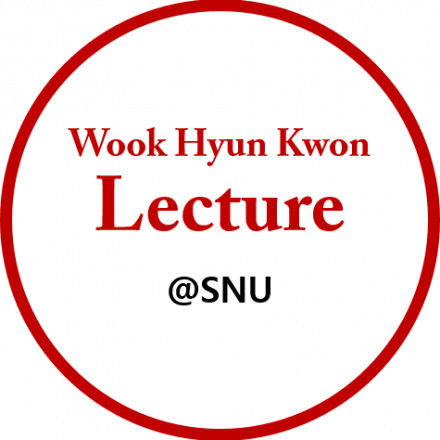 2019 Wook Hyun Kwon Lecture