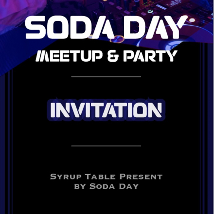 [시럽테이블]SODA DAY MEETUP & PARTY