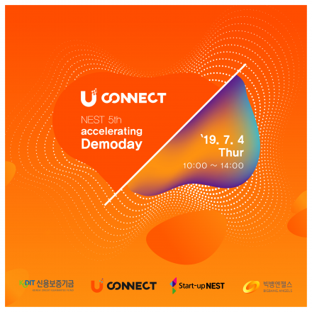 [빅뱅엔젤스]파트너 및 투자자 여러분을 U-CONNECT Series NEST 5기 데모데이에 초대합니다.