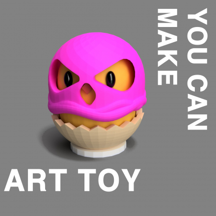 나만의 아트토이 만들기 원데이 클래스 <3D디자인+3D프린팅으로 만드는 아트토이>