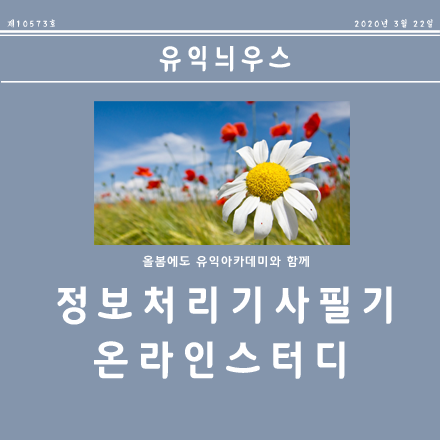 2020년 정보처리기사 필기 문제풀이 온라인 스터디 모임(2차)