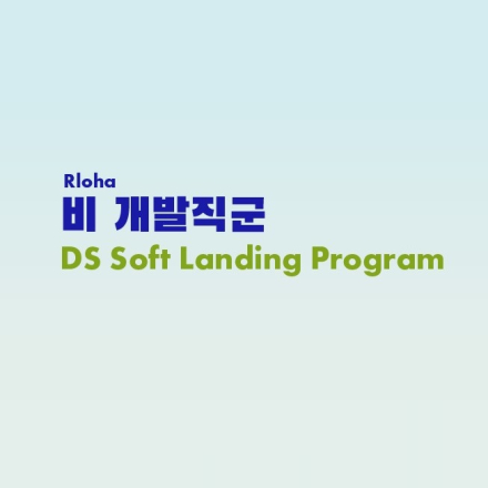 [Rloha] 비개발직군 DS Soft Landing Program