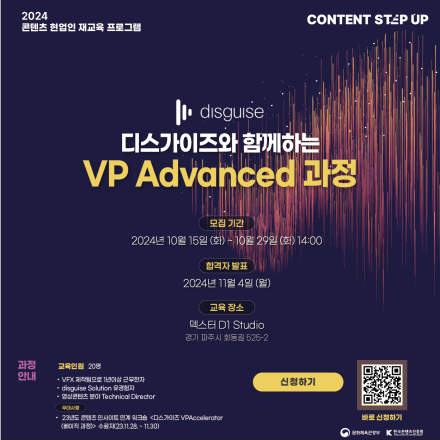 디스가이즈와 함께하는 VP Advanced 과정