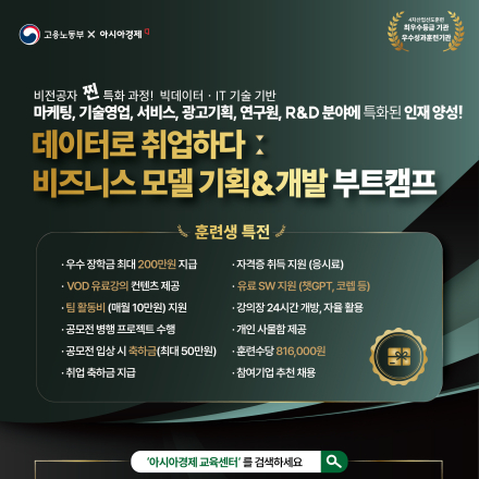 데이터로 취업하다: 비즈니스 모델 기획 & 개발 부트캠프