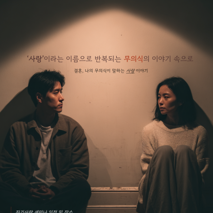 커플·그리고 부부를 위한 1일 세미나 <나의 무의식이 말하는 사랑이야기>
