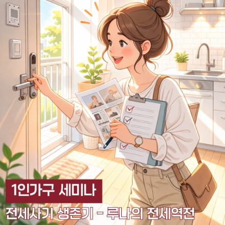 1인가구 세미나: 전세사기 생존기-루나의 전세역전