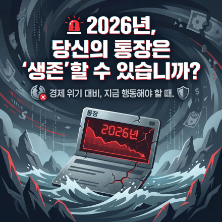2026년, 당신의 통장은 '생존'할 수 있습니까?