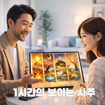 당산 나를 만나는 1시간의 보이는 사주·타로 테라피 (Zoom 가능)