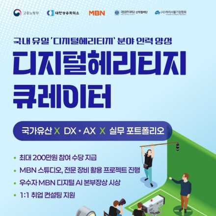 [하이서울기업협회] 미래내일일경험 『디지털헤리티지 큐레이터 양성 과정』 참여자 모집 (~5