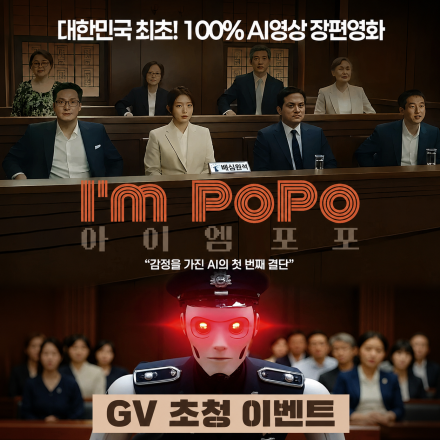 AI 장편 영화 <아이엠 포포> 최초 GV에 초대합니다! (~5/19)