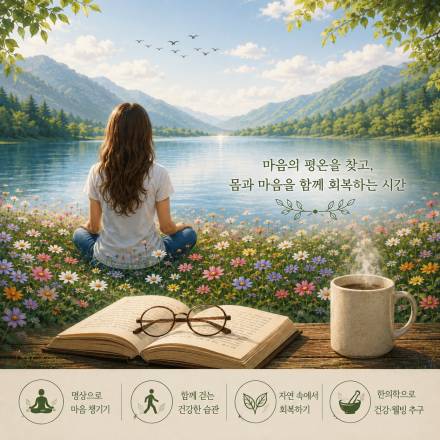 현존과 자연 걷기 산책