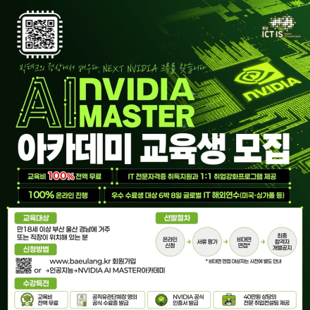 NVIDIA AI MASTER 아카데미