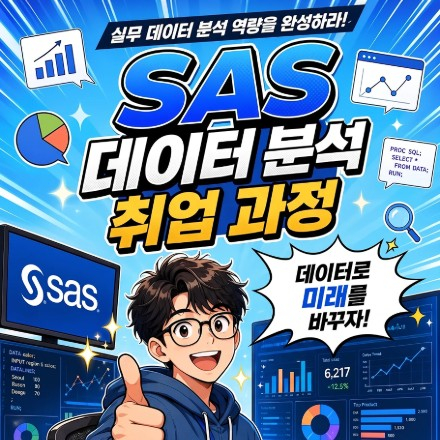 (SeSAC x SAS Korea) SAS 활용 AI 데이터분석 취업 (~7/14)