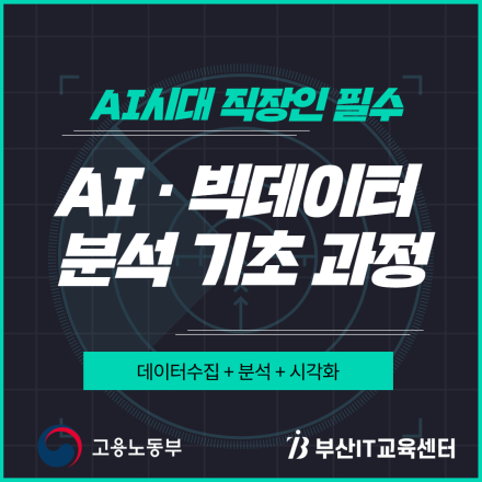 AI&빅데이터 분석 기초 과정