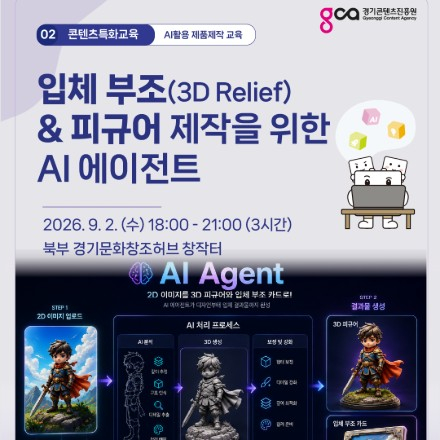입체 부조(3D Relief) & 피규어 제작을 위한 AI 에이전트