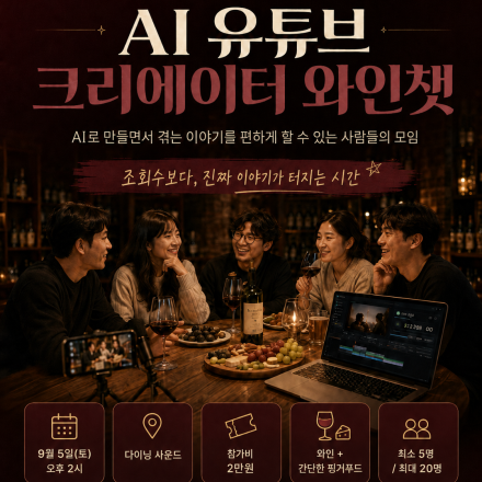 AI 유튜브 크리에이터 와인챗